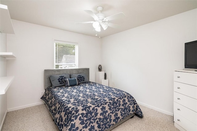 8 Brongo Ln, Gates, NY 14559 - carpeted bedroom featuring baseboards and a ceiling fan