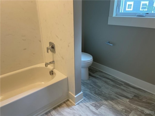 203 E Genesee St, Manlius, NY 13066 - bathroom with toilet and baseboards