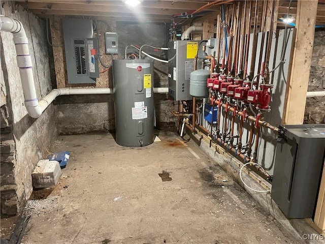 203 E Genesee St, Manlius, NY 13066 - utilities with electric water heater and electric panel