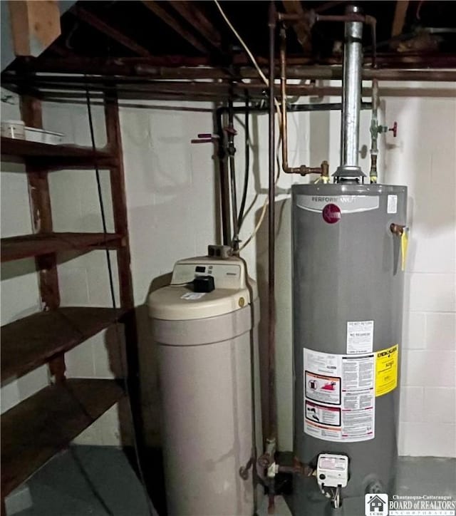 3194 Cranberry Rd, Allegany, NY 14760 - utility room featuring gas water heater