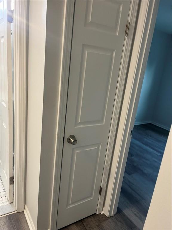 45 Falcon Ln E, Perinton, NY 14450 - detailed view of wood finished floors and baseboards