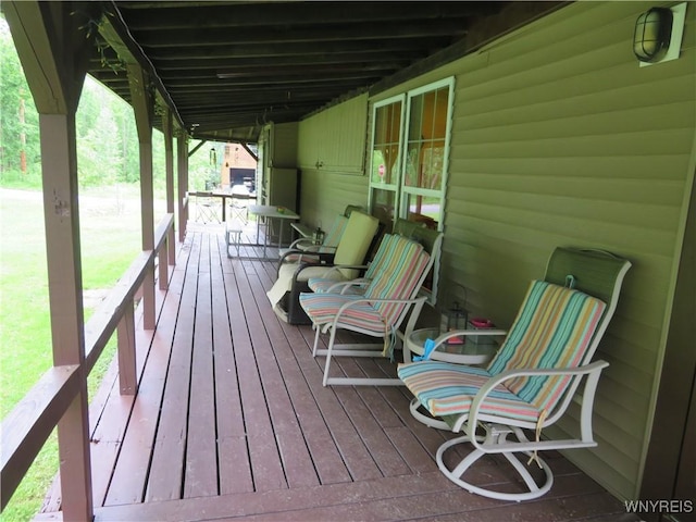 8211 Elmwood Dr, Rushford, NY 14717 - view of porch