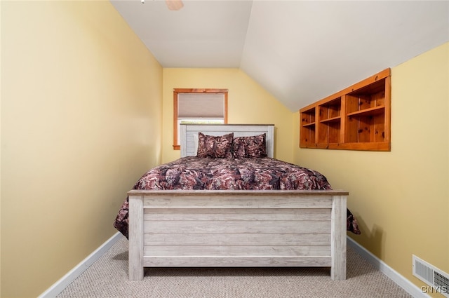 224 Macarthur Rd, Russia, NY 13324 - carpeted bedroom featuring baseboards and vaulted ceiling