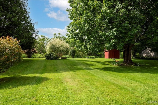 6954 Rome Oriskany Rd, Rome, NY 13440 - view of green lawn with an outdoor structure