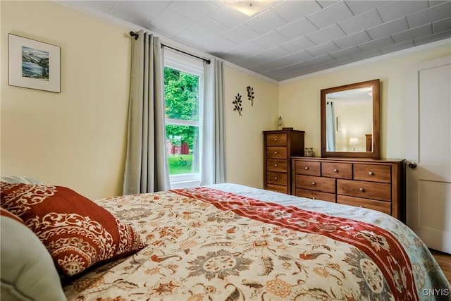 6954 Rome Oriskany Rd, Rome, NY 13440 - bedroom featuring ornamental molding and wood finished floors