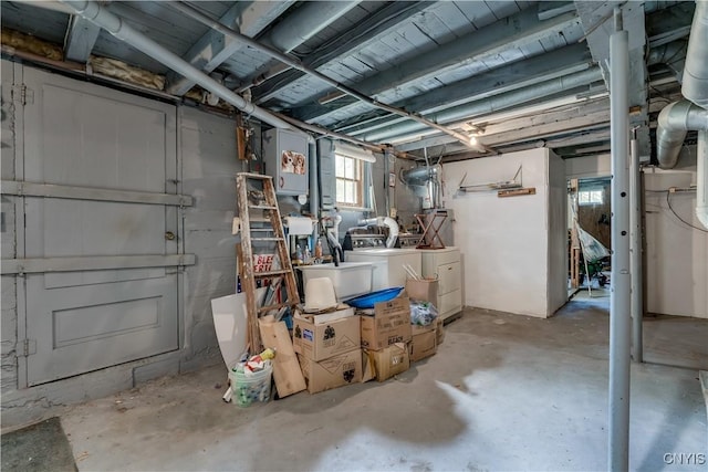 12324 US Route 11, Adams, NY 13606 - basement with washer and dryer