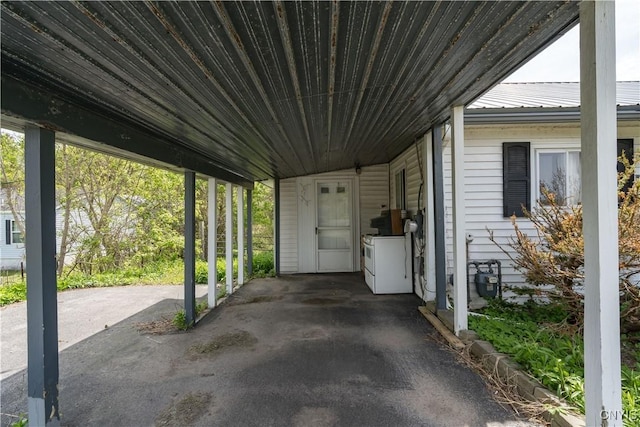 12324 US Route 11, Adams, NY 13606 - view of patio featuring an attached carport