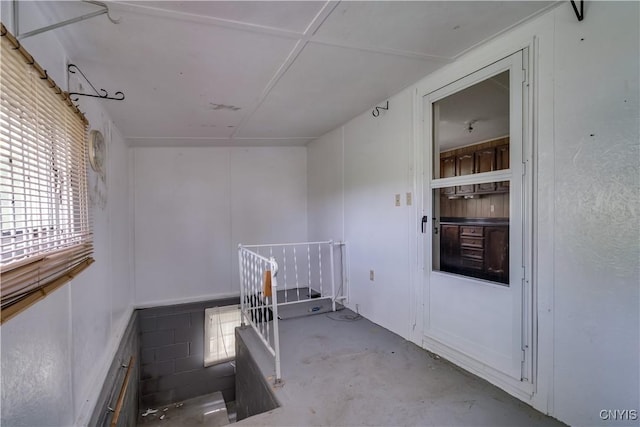 12324 US Route 11, Adams, NY 13606 - staircase with concrete floors and plenty of natural light
