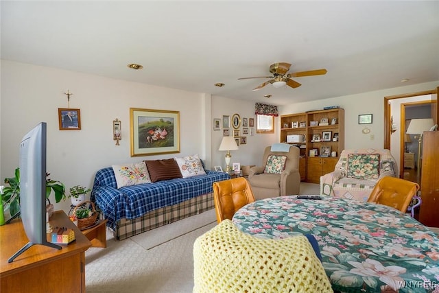 174 Homewood Ave, Tonawanda, NY 14217 - carpeted bedroom with a ceiling fan