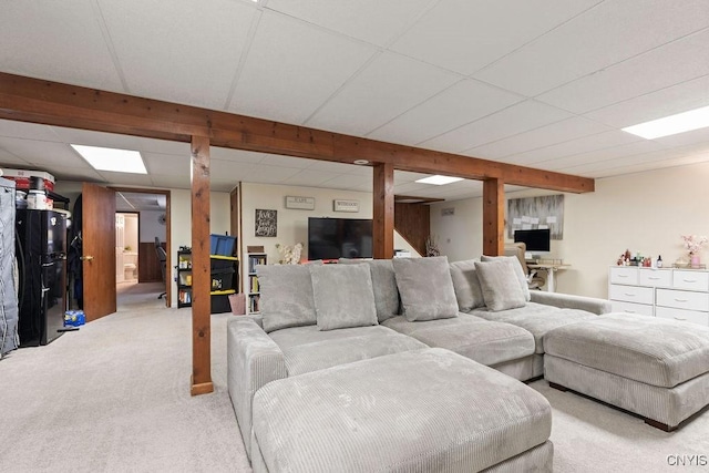 7772 New Hope W, Clay, NY 13090 - living room with carpet floors