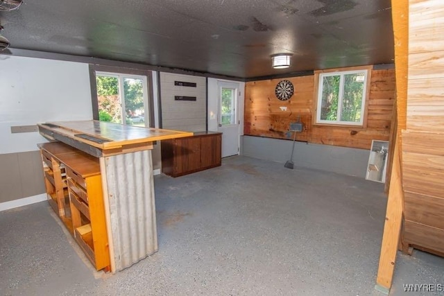 45 S Academy St, Middlebury, NY 14591 - interior space featuring wooden walls and healthy amount of natural light