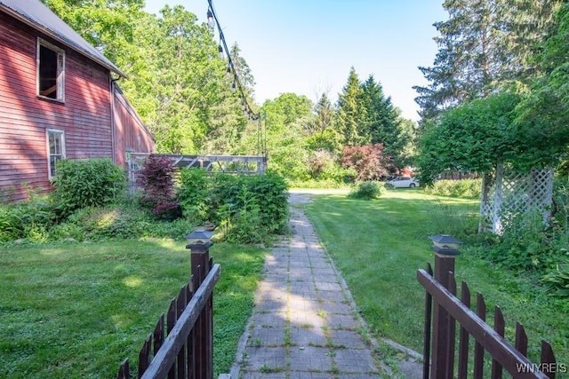 45 S Academy St, Middlebury, NY 14591 - view of yard
