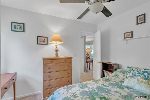 34 Northfield Pl, Amherst, NY 14226 - bedroom featuring light colored carpet and ceiling fan