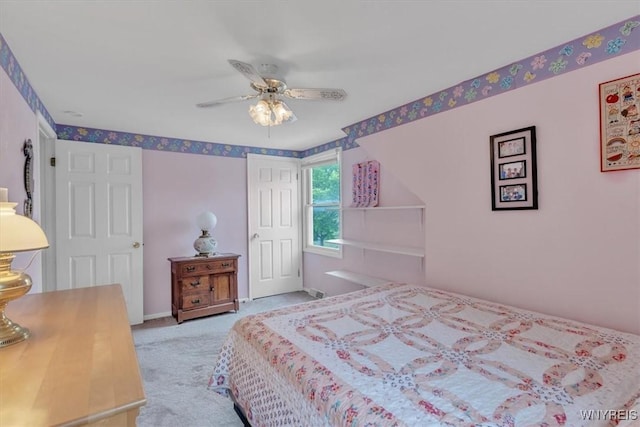 34 Northfield Pl, Amherst, NY 14226 - bedroom featuring carpet flooring and a ceiling fan