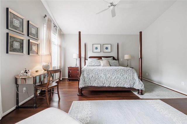 31 Spruce Rdg, Perinton, NY 14450 - bedroom featuring wood finished floors and a ceiling fan