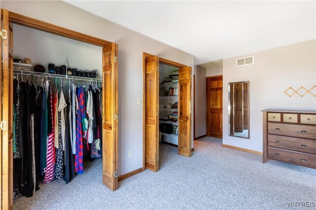 5477 Pebble Beach Dr, Hamburg, NY 14075 - bedroom with a closet, light colored carpet, and a spacious closet