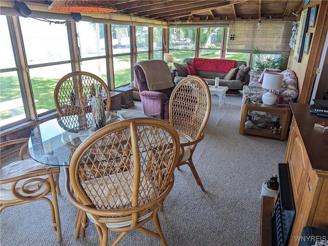 10337 Chaffee Ln, Yates, NY 14098 - sunroom / solarium featuring outdoor dining area and outdoor lounge area