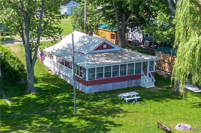 10337 Chaffee Ln, Yates, NY 14098 - aerial view of property and surrounding area