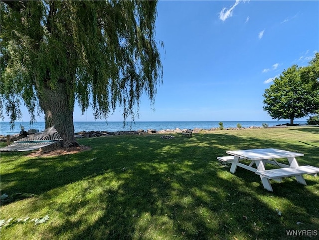 10337 Chaffee Ln, Yates, NY 14098 - view of property's community featuring a water view and a lawn