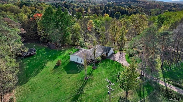 8515 Rte 243, Rushford, NY 14777 - view of subject property with a forest