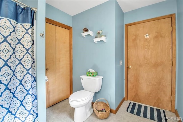 8515 Rte 243, Rushford, NY 14777 - full bath featuring a shower with curtain and a closet