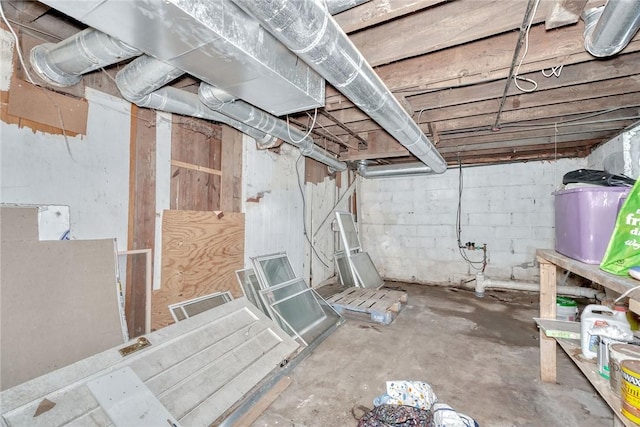 65-67 Woodlawn St, Rochester, NY 14607 - view of unfinished below grade area