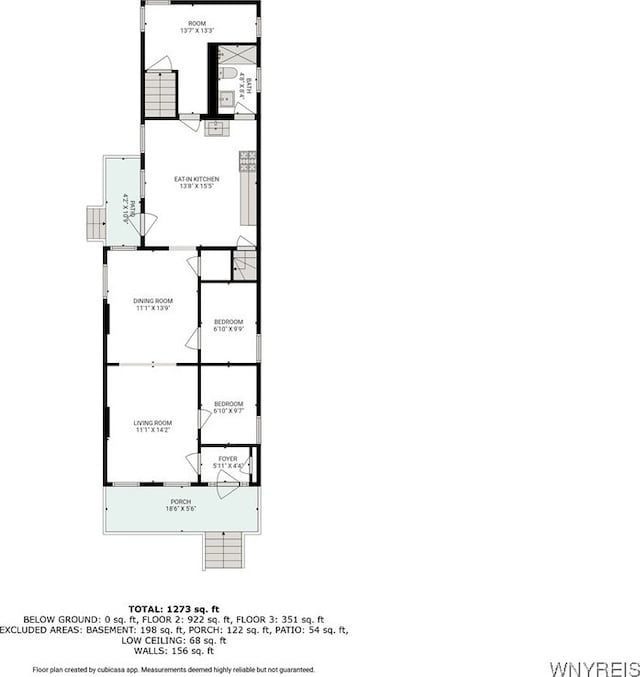 152 Mulberry St, Buffalo, NY 14204 - view of room layout