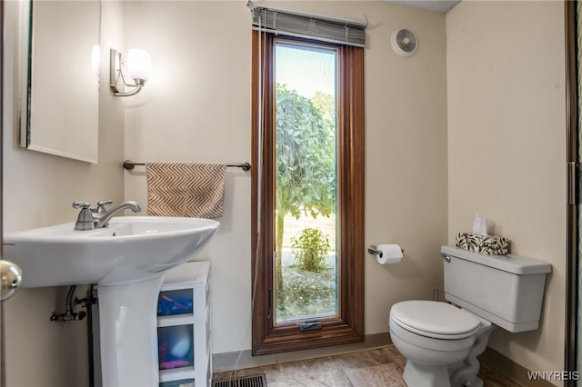 83 Randwood Dr, Amherst, NY 14068 - half bath with toilet and baseboards