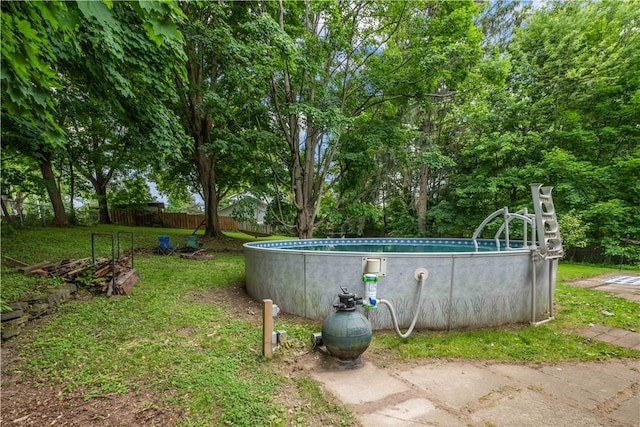 917 Whalen Rd, Penfield, NY 14526 - view of yard featuring an outdoor pool