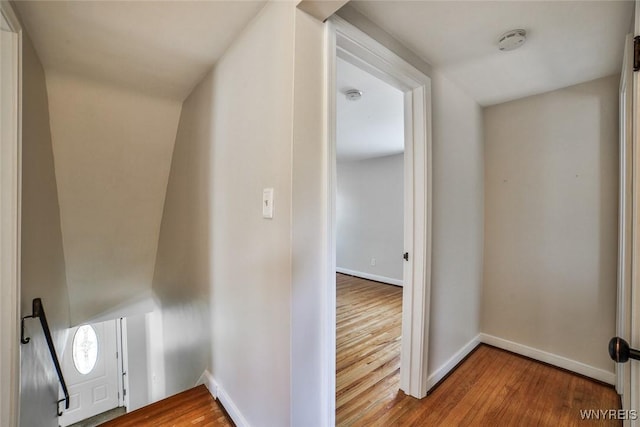 218 Hamilton Dr, Amherst, NY 14226 - hallway featuring wood finished floors