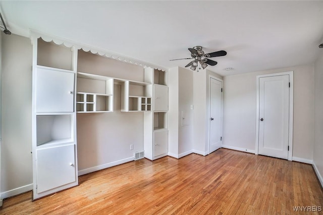 218 Hamilton Dr, Amherst, NY 14226 - unfurnished bedroom with light wood-style flooring and a ceiling fan