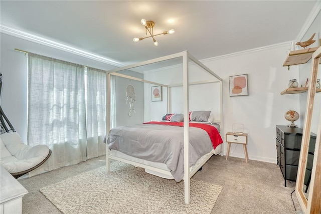 28 Blaydon Loop, Henrietta, NY 14586 - bedroom featuring light carpet and crown molding