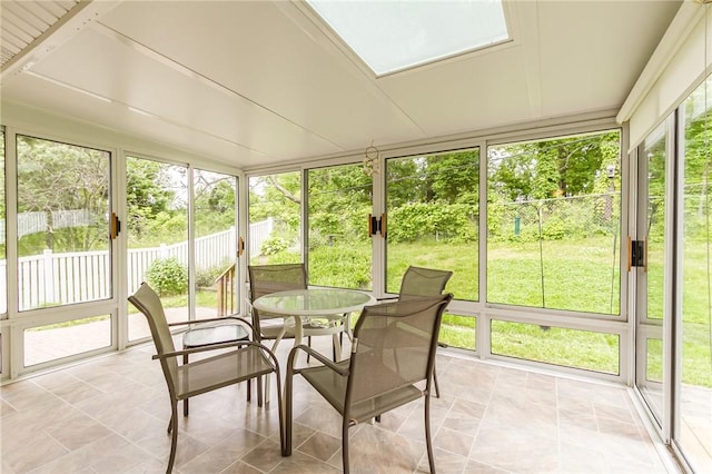 45 Barnfield Rd, Henrietta, NY 14534 - sunroom with plenty of natural light and outdoor dining area
