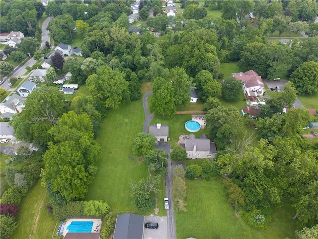 70 E Main St, Avon, NY 14414 - aerial overview of property's location featuring nearby suburban area
