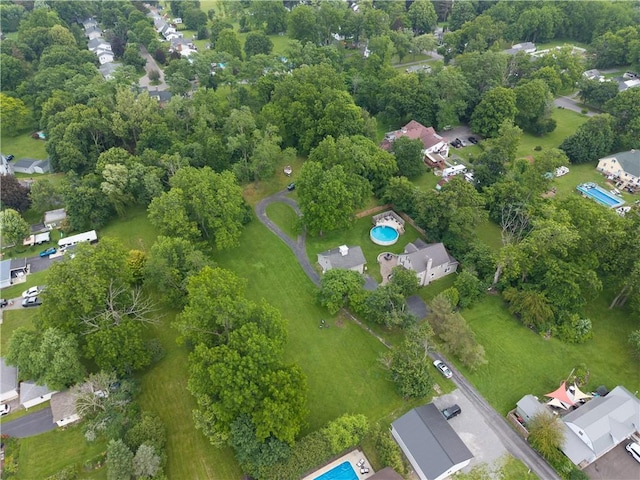 70 E Main St, Avon, NY 14414 - aerial perspective of suburban area