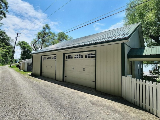 641 Fire Ln Unit 5, Genoa, NY 13081 - view of detached garage