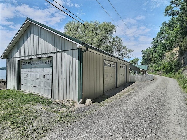 641 Fire Ln Unit 5, Genoa, NY 13081 - view of detached garage