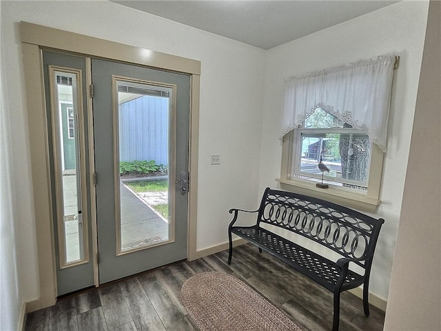641 Fire Ln Unit 5, Genoa, NY 13081 - entrance foyer featuring wood finished floors and baseboards