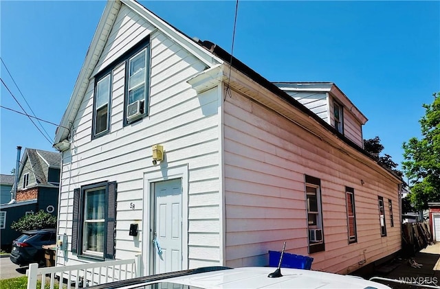 58 Olcott Pl, Cheektowaga, NY 14225 - view of property exterior featuring cooling unit