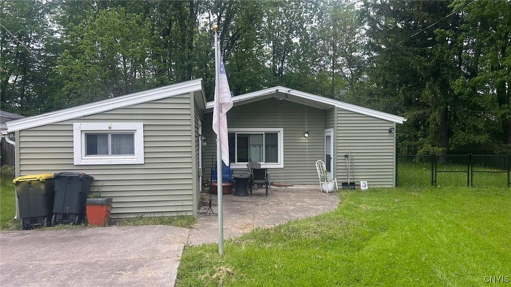3099 Hope Pl, Lysander, NY 13027 - rear view of house featuring a patio area