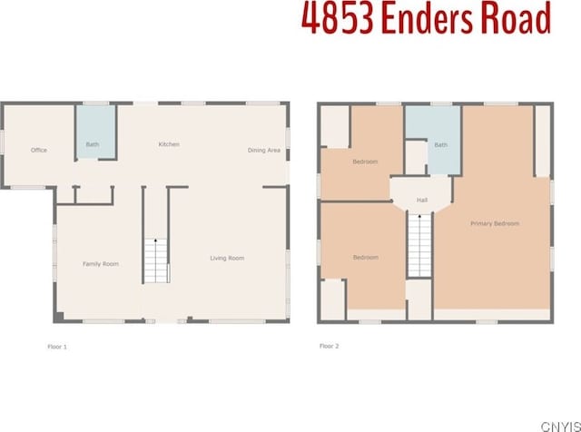 4853 Enders Rd, Manlius, NY 13104 - view of home floor plan