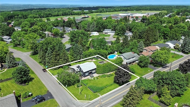 4853 Enders Rd, Manlius, NY 13104 - aerial overview of property's location featuring property boundaries highlighted