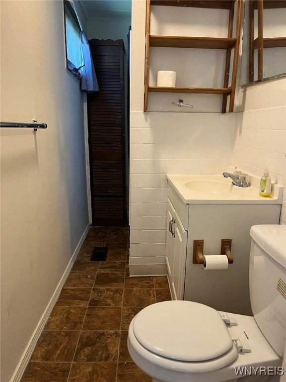 50 Ideal St, Buffalo, NY 14206 - bathroom featuring vanity and stone finish floors