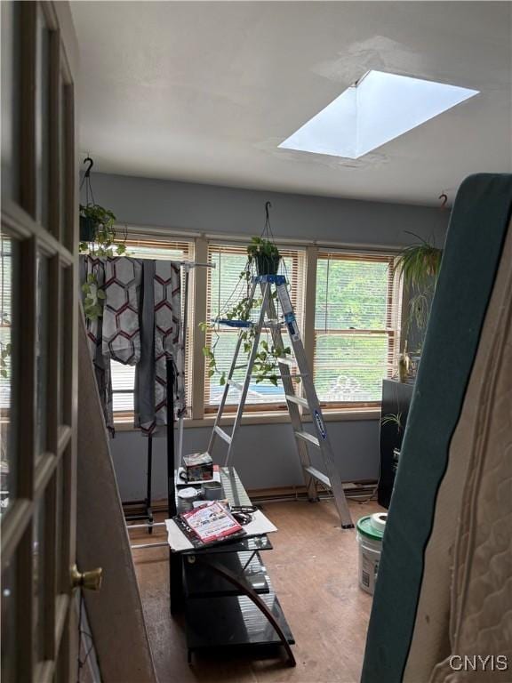 1905 S Geddes St, Syracuse, NY 13207 - interior space with a skylight and multiple windows