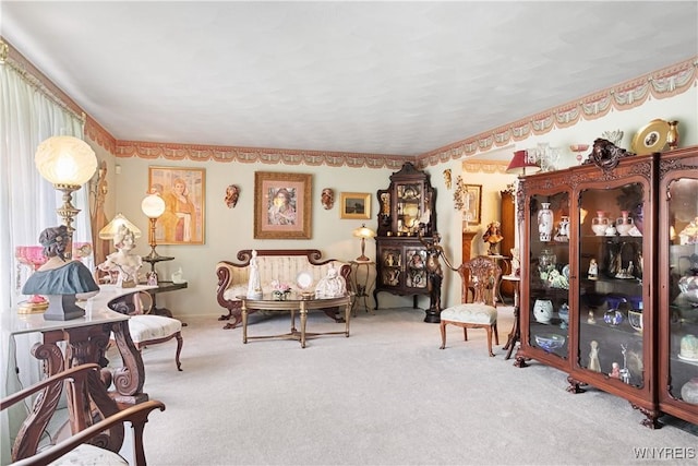 7438 Thunderbird Rd, Clay, NY 13088 - living area featuring carpet