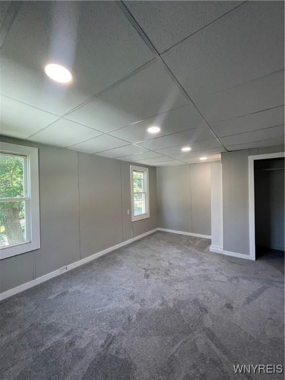 43 Union St, Collins, NY 14070 - empty room featuring carpet flooring and baseboards