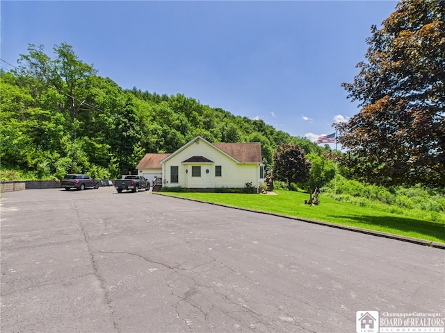 1501 Windfall Rd, Olean, NY 14760 - view of front of house with a front lawn