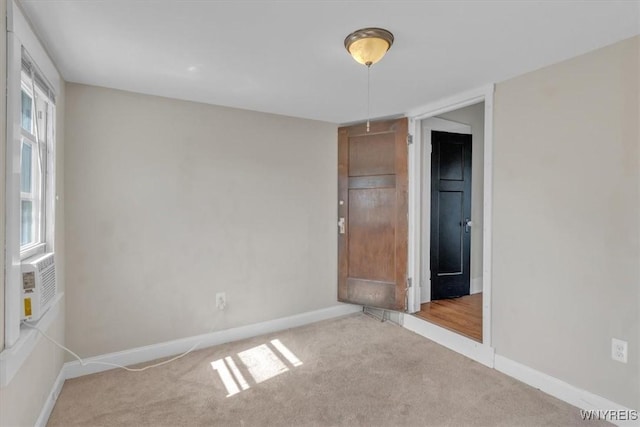 592 Parkside Ave, Buffalo, NY 14216 - unfurnished bedroom featuring light carpet and cooling unit