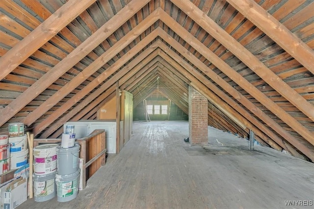 592 Parkside Ave, Buffalo, NY 14216 - view of unfinished attic
