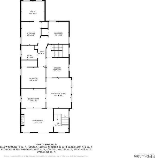592 Parkside Ave, Buffalo, NY 14216 - view of property floor plan